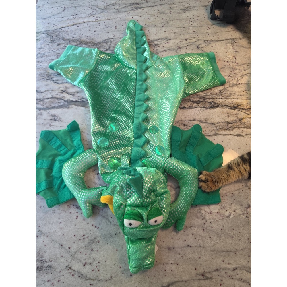 Dog Puff the magic dragon costume size medium 2008 target